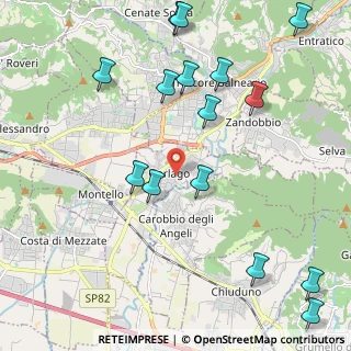 Mappa Piazza Gregis, 24060 Gorlago BG, Italia (2.60733)