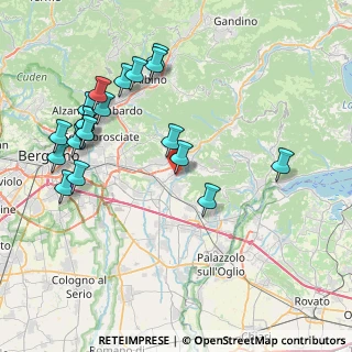 Mappa Piazza Gregis, 24060 Gorlago BG, Italia (8.9275)
