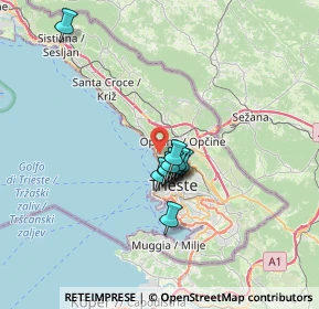 Mappa 34136 Trieste TS, Italia (4.50091)