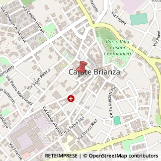 Mappa Via Sant'Ambrogio, 24, 20841 Carate Brianza, Monza e Brianza (Lombardia)