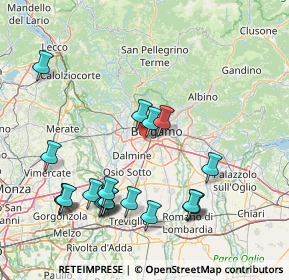 Mappa Via Fratelli Bandiera, 24048 Treviolo BG, Italia (17.617)