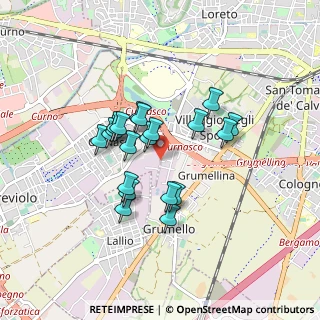 Mappa Via Fratelli Bandiera, 24048 Treviolo BG, Italia (0.6805)