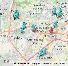 Mappa Via Fratelli Bandiera, 24048 Treviolo BG, Italia (2.40071)
