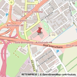 Mappa Via per Zanica, 87, 24126 Bergamo, Bergamo (Lombardia)