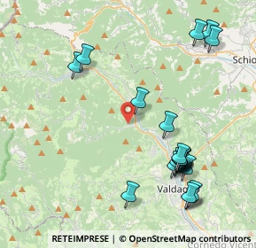 Mappa Contrada Sandri, 36076 Recoaro Terme VI, Italia (4.643)