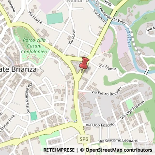 Mappa Via Pistoiese, 51, 20841 Carate Brianza, Monza e Brianza (Lombardia)