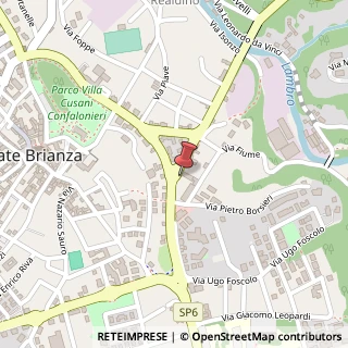 Mappa Via Enrico Toti, 41, 20841 Carate Brianza, Monza e Brianza (Lombardia)