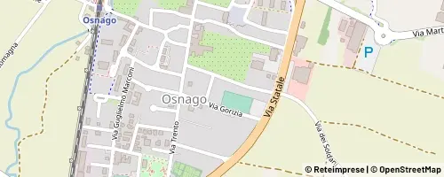 Mappa Osnago