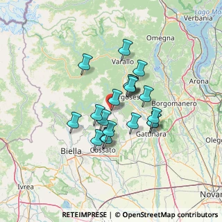 Mappa Via Sella B., 13867 Pray BI, Italia (10.237)