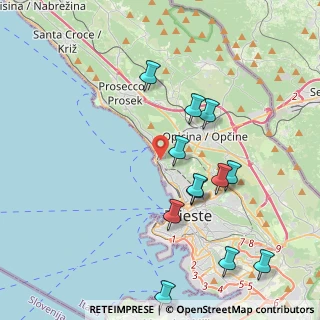 Mappa Scala Eugenio Geiringer, 34136 Trieste TS, Italia (4.22833)