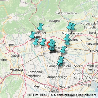 Mappa Via Postumia, 35018 San Martino di Lupari PD, Italia (9.211)