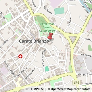 Mappa Piazza Madonnina, 1, 20841 Carate Brianza, Monza e Brianza (Lombardia)