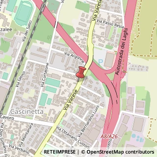 Mappa Via Varese, 26, 21013 Gallarate, Varese (Lombardia)