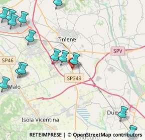 Mappa Villaggio Sant'Antonio, 36016 Thiene VI, Italia (6.50313)