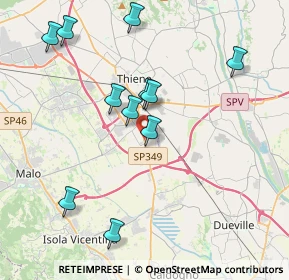 Mappa Villaggio Sant'Antonio, 36016 Thiene VI, Italia (4.01)