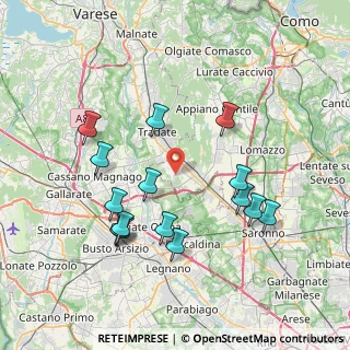 Mappa Via Buonarroti, 21040 Carbonate CO, Italia (7.64933)