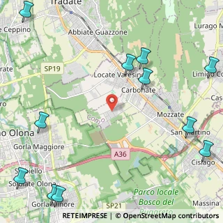 Mappa Via Buonarroti, 21040 Carbonate CO, Italia (3.34091)