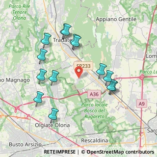Mappa Via Buonarroti, 21040 Carbonate CO, Italia (4.04286)