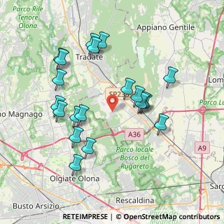 Mappa Via Buonarroti, 21040 Carbonate CO, Italia (3.7575)