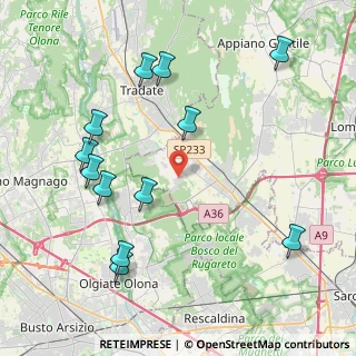 Mappa Via Buonarroti, 21040 Carbonate CO, Italia (4.66333)