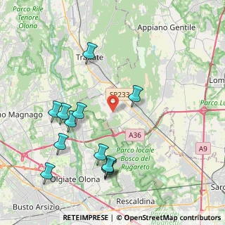 Mappa Via Buonarroti, 21040 Carbonate CO, Italia (4.46167)