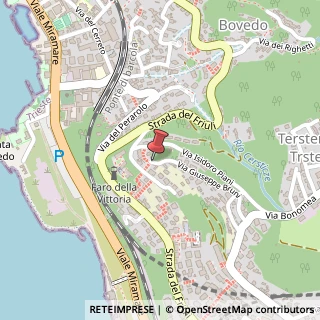 Mappa Via Giuseppe Bruni, 3, 34135 Trieste, Trieste (Friuli-Venezia Giulia)