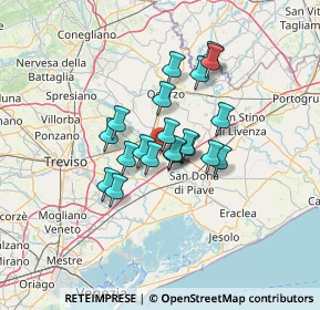 Mappa Via Sant'Antonio, 31050 Zenson di Piave TV, Italia (9.311)