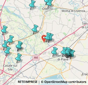 Mappa Via Sant'Antonio, 31050 Zenson di Piave TV, Italia (9.753)