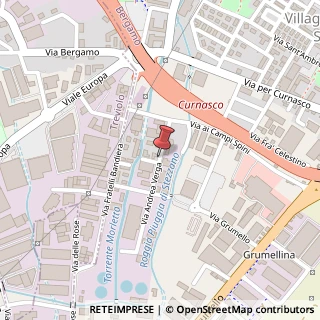 Mappa Via Andrea Verga, 14, 24127 Bergamo, Bergamo (Lombardia)