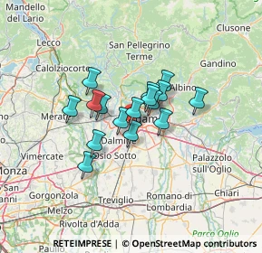 Mappa Via Giuseppe Gioacchino Belli, 24127 Bergamo BG, Italia (8.58438)