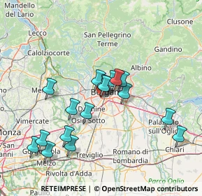 Mappa Via Giuseppe Gioacchino Belli, 24127 Bergamo BG, Italia (13.51941)