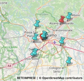 Mappa Via Giuseppe Gioacchino Belli, 24127 Bergamo BG, Italia (5.83636)