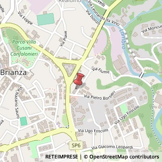 Mappa Via Enrico Toti, 41, 20841 Carate Brianza, Monza e Brianza (Lombardia)