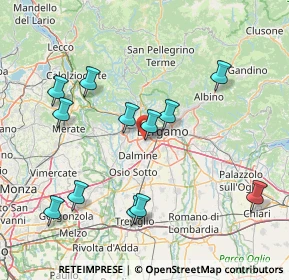 Mappa Via dei Tigli, 24048 Treviolo BG, Italia (16.43)