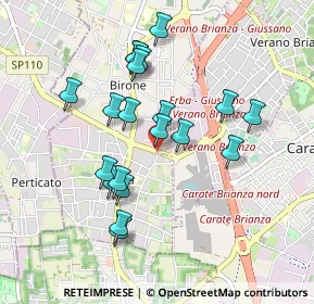 Mappa Viale Lario, 20034 Giussano MB, Italia (0.835)