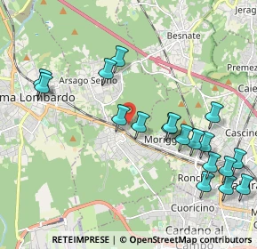Mappa Via Emanuela Loi, 21011 Casorate Sempione VA, Italia (2.29278)