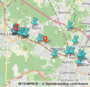 Mappa Via Emanuela Loi, 21011 Casorate Sempione VA, Italia (2.3605)