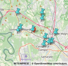 Mappa Via Emanuela Loi, 21011 Casorate Sempione VA, Italia (3.70091)