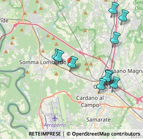 Mappa Via Emanuela Loi, 21011 Casorate Sempione VA, Italia (4.00818)