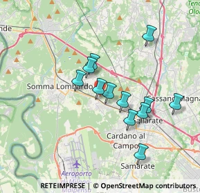 Mappa Via Emanuela Loi, 21011 Casorate Sempione VA, Italia (3.05167)