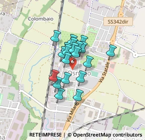 Mappa Via dei Morell, 23875 Osnago LC, Italia (0.268)