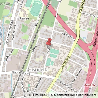 Mappa Via Curtatone, 41, 21013 Gallarate, Varese (Lombardia)