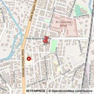 Mappa Via Guglielmo Ciardi,  11, 31100 Treviso, Treviso (Veneto)