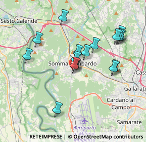 Mappa Via S. Fermo, 21019 Somma Lombardo VA, Italia (3.515)