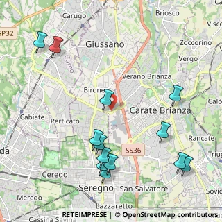Mappa Bis, 20843 Verano Brianza MB, Italia (2.50077)