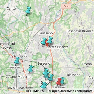 Mappa Bis, 20843 Verano Brianza MB, Italia (5.87333)
