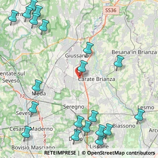Mappa Bis, 20843 Verano Brianza MB, Italia (6.5025)