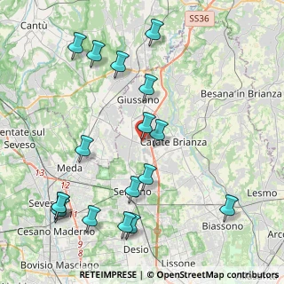 Mappa Bis, 20843 Verano Brianza MB, Italia (4.84588)
