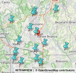 Mappa Bis, 20843 Verano Brianza MB, Italia (4.78533)