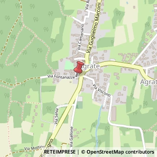 Mappa Via Fontanazze,  4, 28010 Agrate Conturbia, Novara (Piemonte)